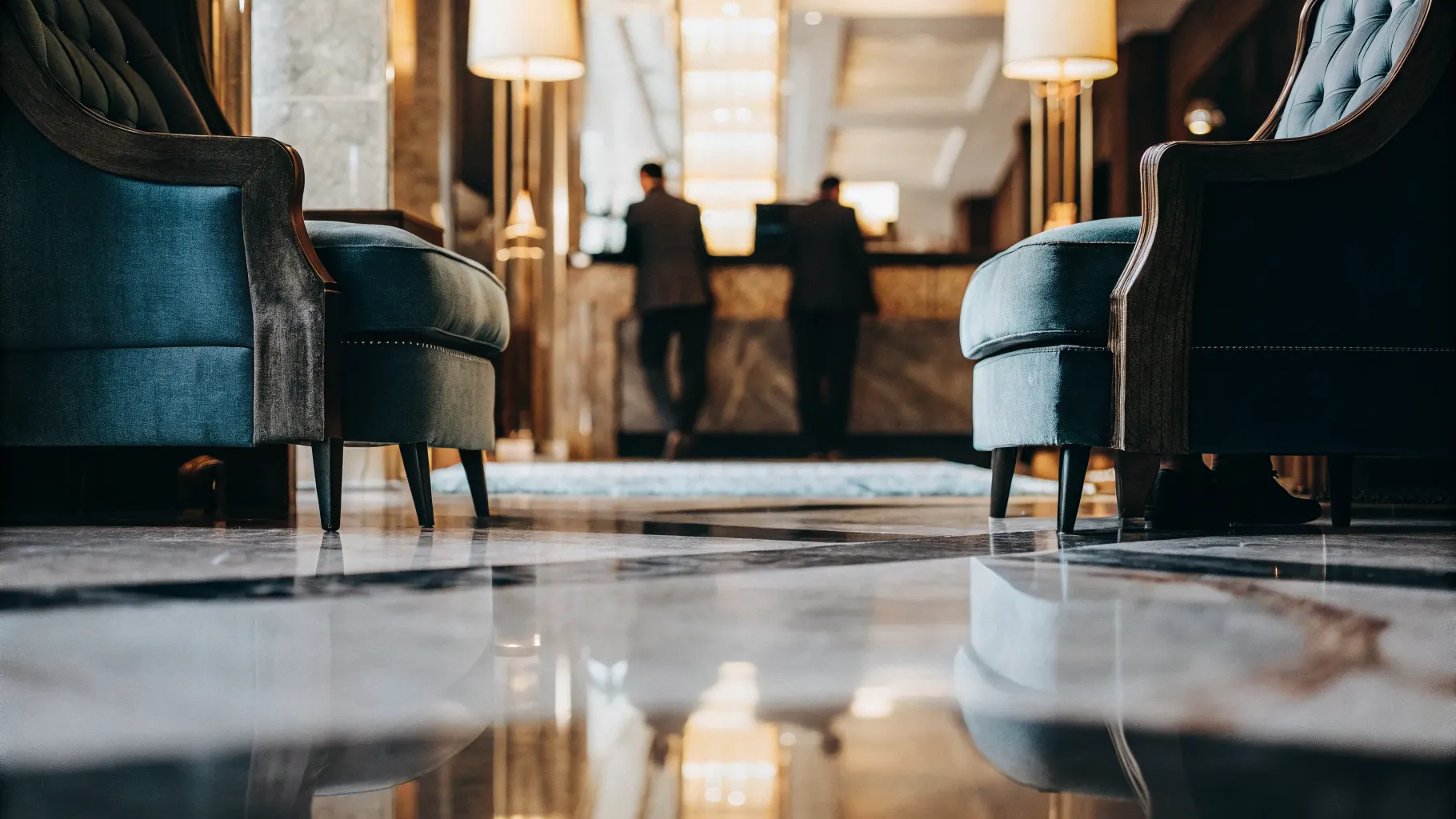 Luxury hotel lobby representing Digital Hospitality Marketing expertise