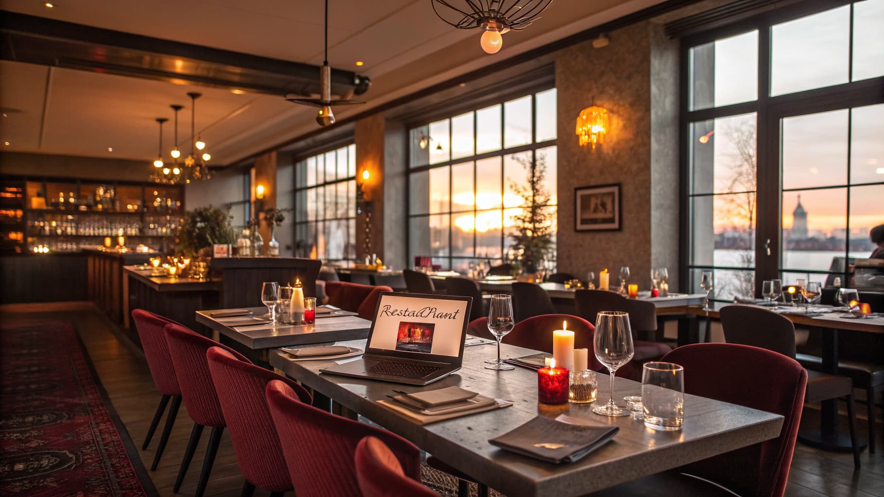 AI restaurant website builder